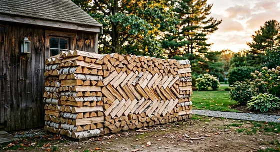 Укладка дров в Колпине, проспект Складская, 36